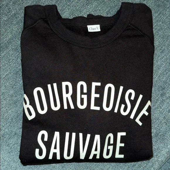 Clare V. Bourgeoisie Sauvage Sweatshirt - Picture 5 of 5